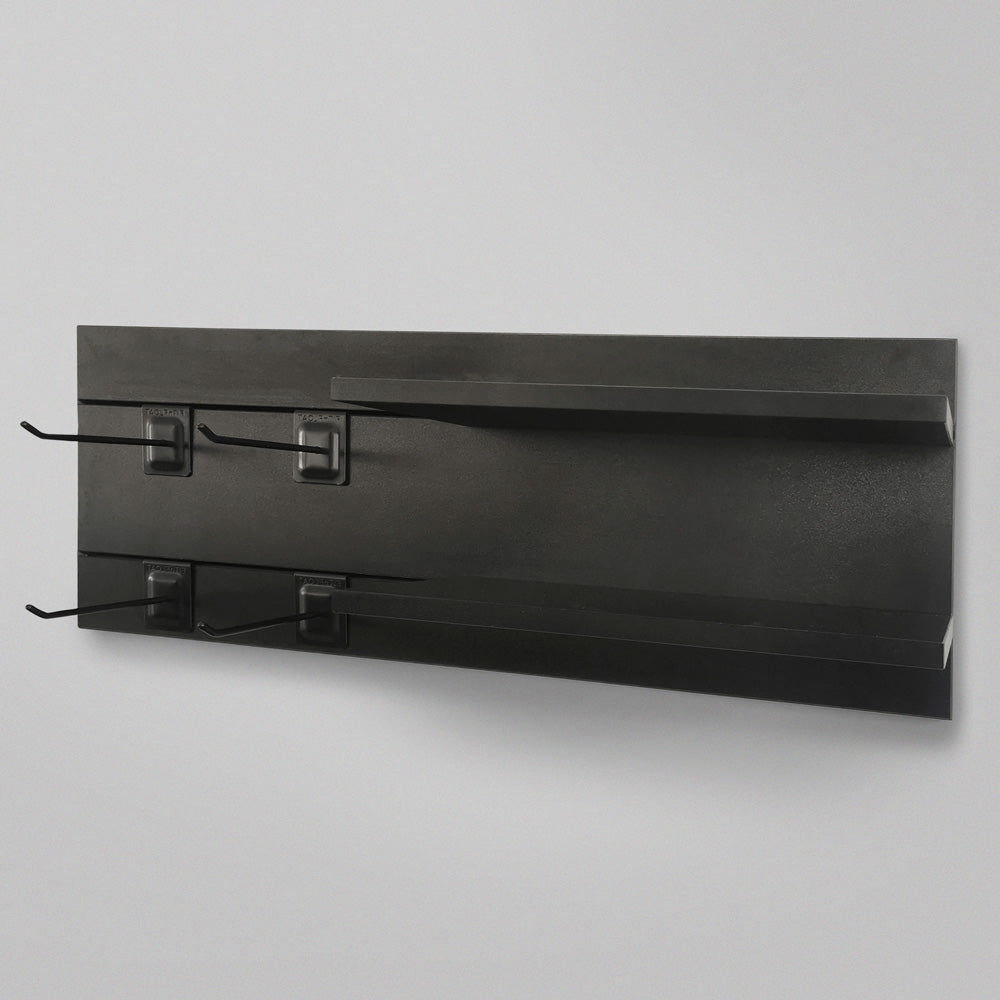 Shelf n More Double Multi room Kit white 800mm with 2 x 400 shelf