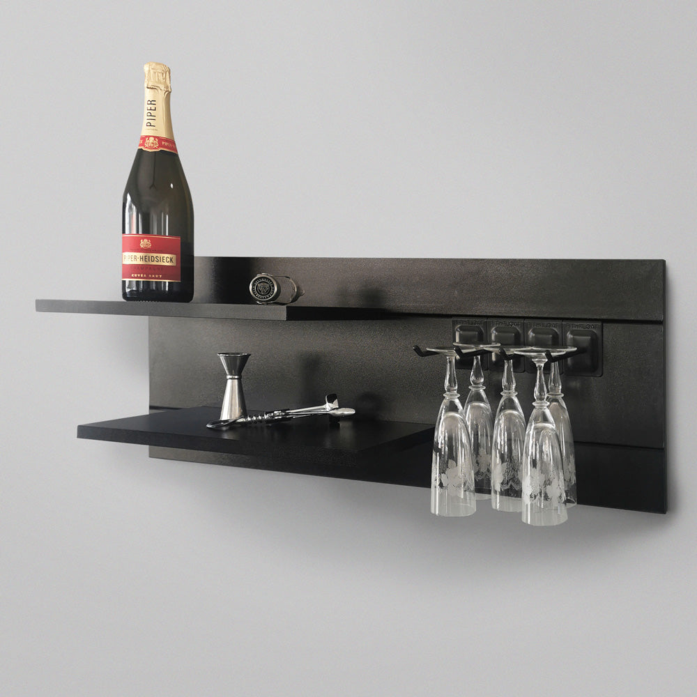 Shelf n More Double Multi room Kit white 800mm with 2 x 400 shelf