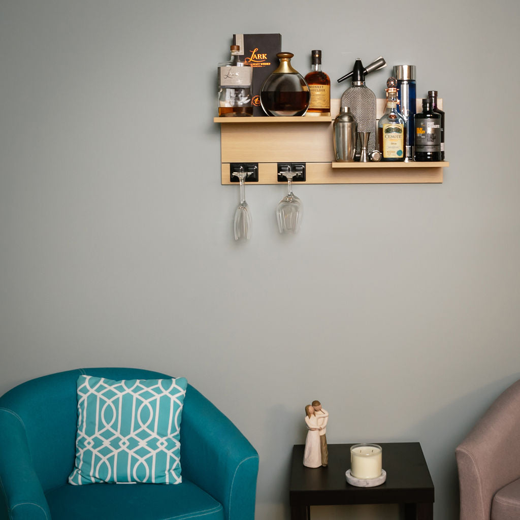 Shelf n More Double Multi room Kit white 800mm with 2 x 400 shelf