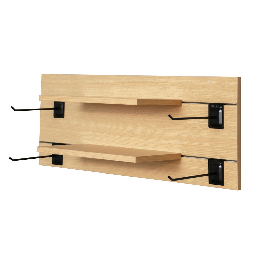 Shelf n More Double Multi room Kit white 800mm with 2 x 400 shelf