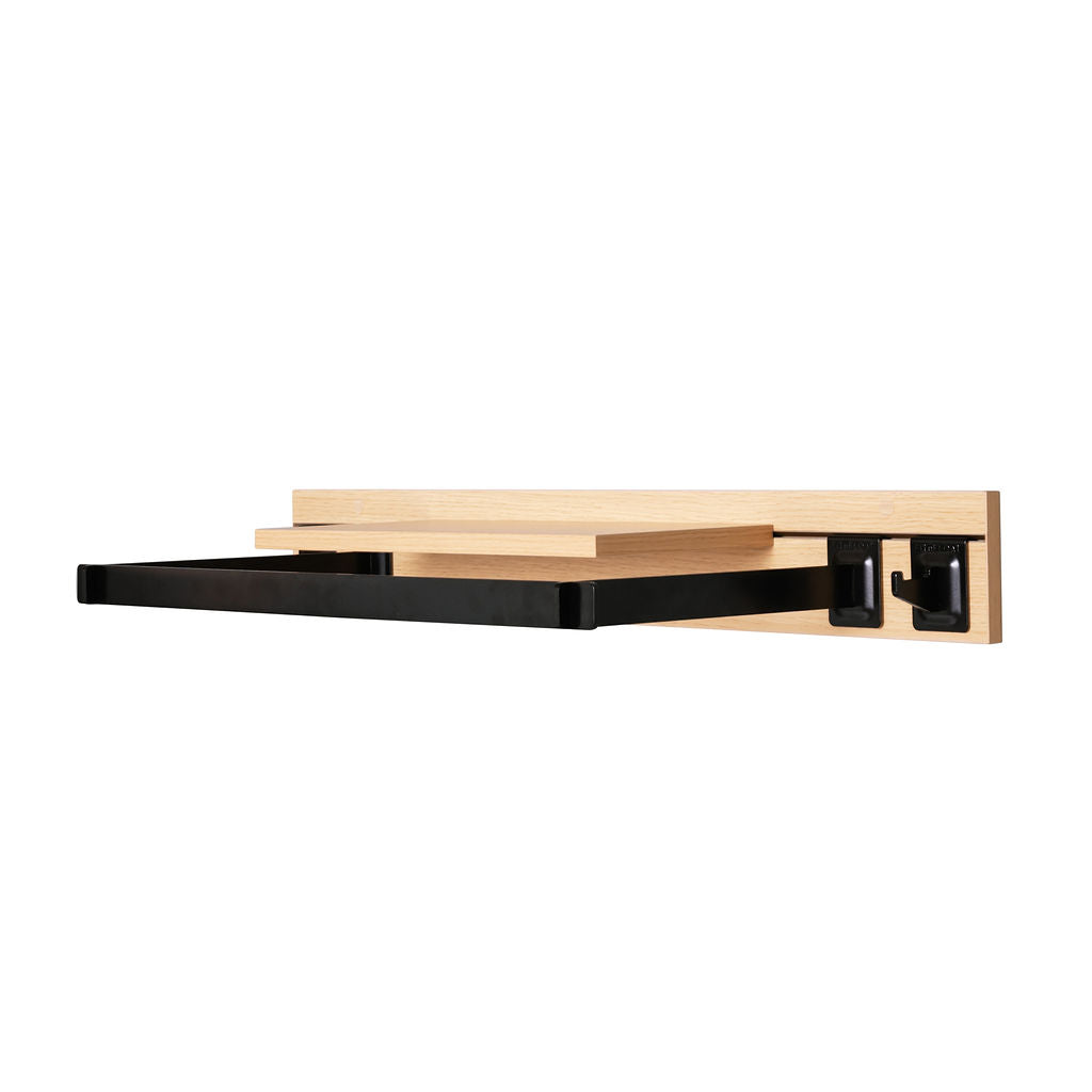 Shelf N More Single Robe Org Kit 800mm with 400 shelf and hanging